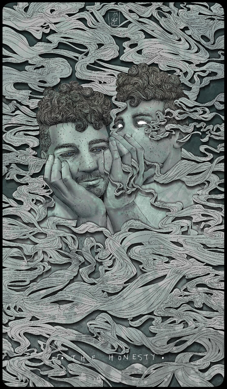 we tell our secrets to the ones we love, protection from dishonesty